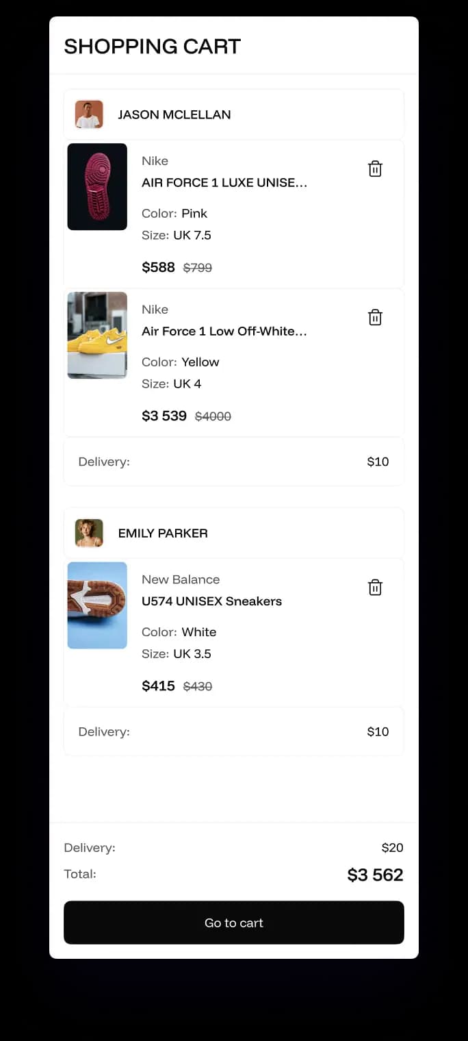 Dashboard preview